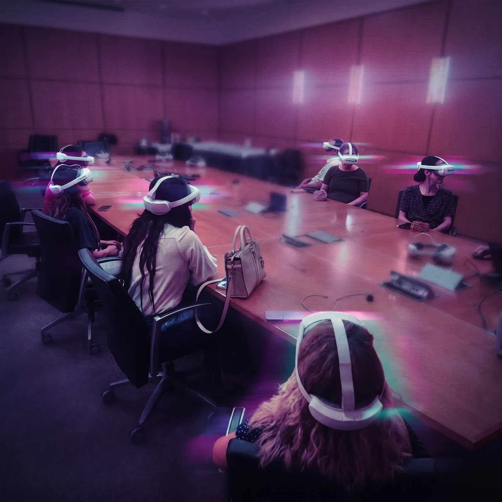 A VR station